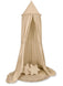 Hanging Canopy + Floor Playmat + Pillows – Beige Set