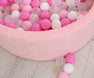 Plastic Balls ForTheDryPool50pcs–Pink