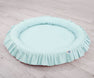 Hanging canopy + nest with flounce mint set