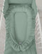 Baby Nest Premium Cocoon for Infants with a Ruffle MY SWEET BABY – Pastel Green