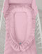 Baby Nest Premium Cocoon for Infants with a Ruffle MY SWEET BABY – Pink
