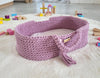 Moses Basket BOHO Cotton – Doll Carrier – Lavender