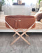 Moses Basket BOHO Handmade with Stand – Terracotta