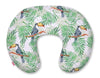 Breastfeeding Pillow – Toucans | Nursing Croissant with Removable Cover