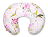 Breastfeeding Pillow – Flowers | Nursing Croissant with Removable Cover