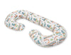Maternity Support Pillow C – Turquoise Train