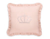 Decorative Pillow with Application – Powder Pink