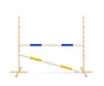 Jumping Obstacle for Hobby Horse 160 cm with Two Bars 50mm – Blue