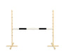 Jumping Obstacle for Hobby Horse 160 cm, H-120 cm, Beam – Black