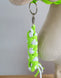 Tether for Hobby Horse Made of Double-Twine Cord – Neon Green/White