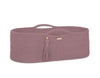 Mauve BOHO Handmade Cotton Moses Basket with Mattress - Cozy & Natural Sleep Space for Newborns