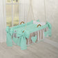 Moses Basket Hanging Crib - Mint Green Dots