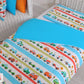Baby cotton bedding set 2-pcs 135x100 cm – Retro Cars