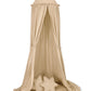Hanging Canopy + Floor Playmat + Pillows – Beige Set