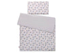Baby Cotton Bedding Set 2-Pcs 120x90 cm – Hedgehogs Grey