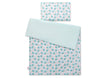 Baby Cotton Bedding Set 2-Pcs 120x90 cm – Hedgehogs Mint