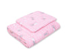 Bedding set 2-pcs 75x100cm NEWBORN - pink rabbits