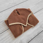 Set for Hobby Horse A3: Fleece Blanket + Earmuffs - Brown