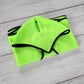Set for Hobby Horse A4: Fleece Blanket + Earmuffs – Neon Green