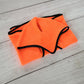 Set for Hobby Horse A4: Fleece Blanket + Earmuffs – Neon Orange