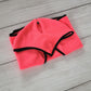 Set for Hobby Horse A4: Fleece Blanket + Earmuffs – Neon Pink