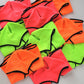 Set for Hobby Horse A3: Fleece Blanket + Earmuffs – Neon Orange