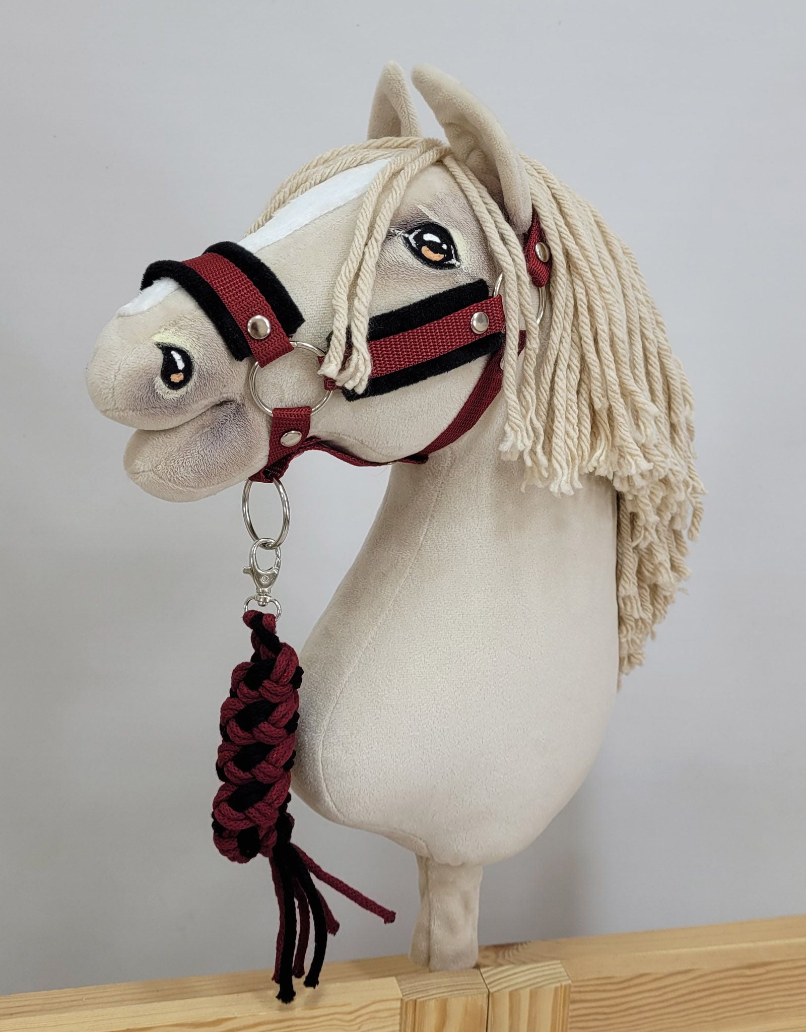 Hobby Horse - Large A3 Halter with Furry + Lead Sets