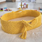 Moses Basket BOHO Cotton – Doll Carrier – Yellow
