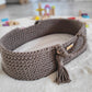 Moses Basket BOHO Cotton – Doll Carrier – Mocca