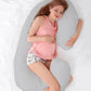 Maternity Support Pillow C – Sepia Roses