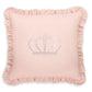 Decorative Pillow with Application – Powder Pink