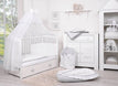 Baby Cotton Bedding Set 2-Pcs 120x90 cm – Mini Gray Stars