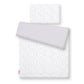 Baby Cotton Bedding Set 2-Pcs 120x90 cm – Mini Gray Stars/Gray