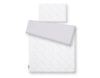 Baby Cotton Bedding Set 2-Pcs 120x90 cm – Mini Gray Stars/Gray