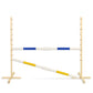 Jumping Obstacle for Hobby Horse 160 cm with Two Bars 50mm – Blue