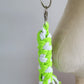 Tether for Hobby Horse Made of Double-Twine Cord – Neon Green/White