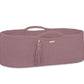 Mauve BOHO Handmade Cotton Moses Basket with Mattress - Cozy & Natural Sleep Space for Newborns